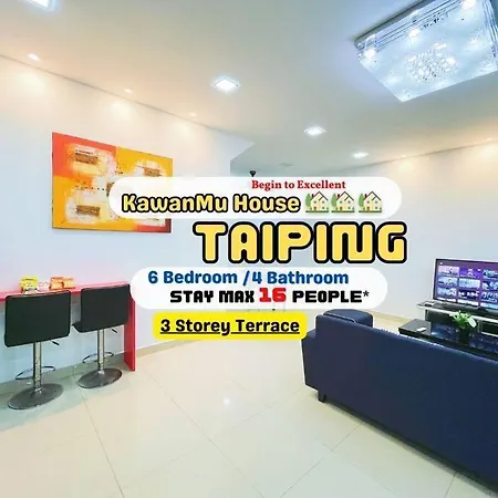 Kawanmu House With 6 Bedrooms Taiping Exterior photo